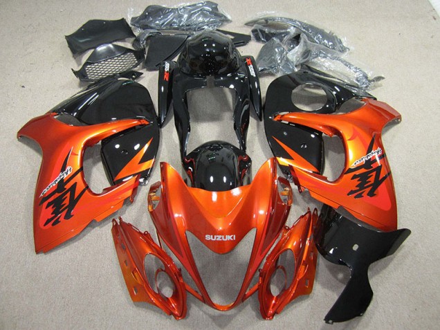 ABS Carenado Suzuki GSXR 1300 Hayabusa 08-19 - Naranja Negro