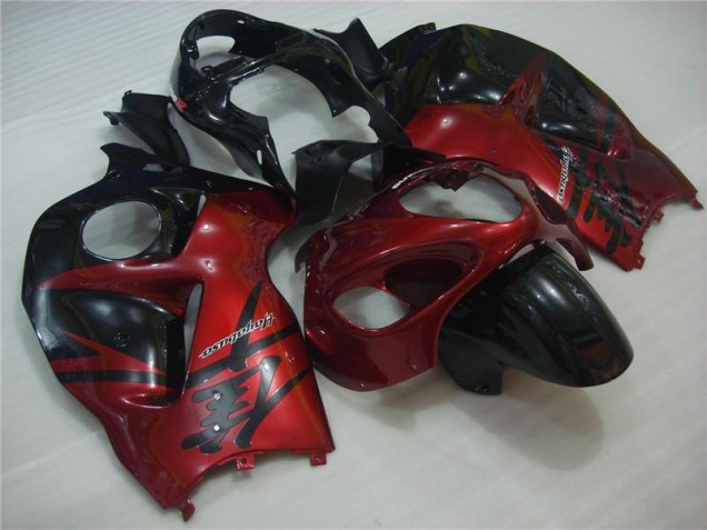 ABS Carenado Suzuki GSXR 1300 Hayabusa 96-07 - Rojo Negro