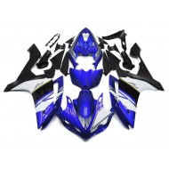 ABS Carenado Yamaha R1 04-06 - Azul Blanco Negro