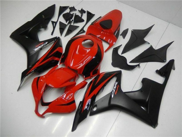 ABS Kits Carenado Honda CBR 600 RR 07-08 - Negro Rojo