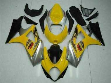 ABS Kits Carenado Suzuki GSXR 1000 K7 07-08 - Amarillo