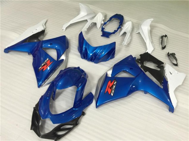 ABS Kits Carenado Suzuki GSXR 1000 K9 09-16 - Azul Blanco