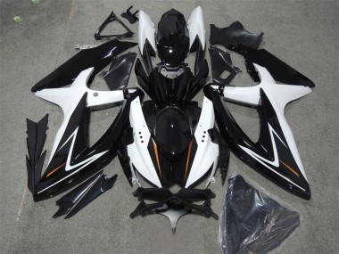 ABS Kits Carenado Suzuki GSXR 600 K8 08-10 - Negro Blanco