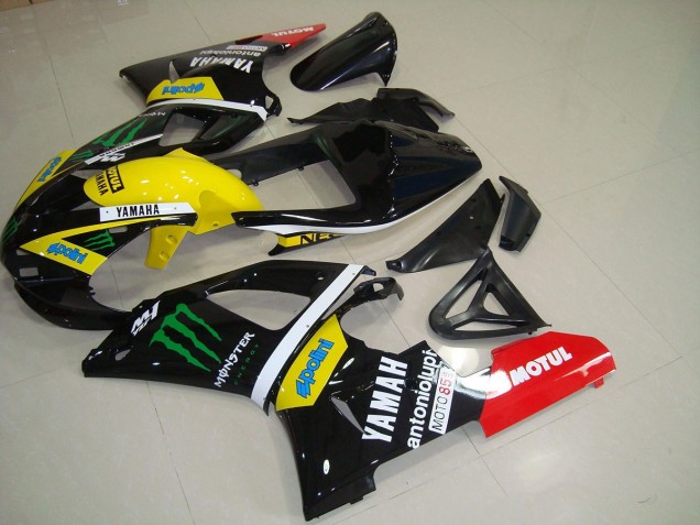 ABS Kits Carenado Yamaha R1 00-01 - Amarillo Monster