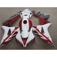 ABS Plástica Honda CBR 1000 RR 06-07 - Rojo Blanco