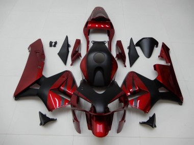 ABS Plástica Honda CBR 600 RR 03-04 - Rojo Negro