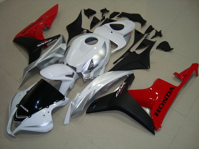 ABS Plástica Honda CBR 600 RR 07-08 - Blanco Negro Rojo