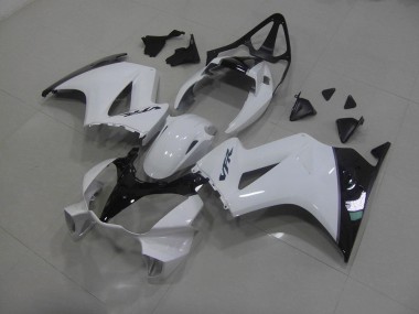 ABS Plástica Honda VFR 800 02-13 - Blanco Negro