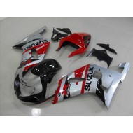 ABS Plástica Suzuki GSXR 750 K1 K2 K3 01-03 - Negro Rojo