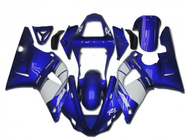 ABS Plástica Yamaha R1 00-01 - Azul Blanco