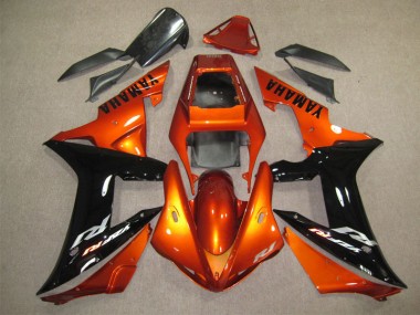 ABS Plástico Honda CBR 1000 RR 04-05 - Naranja Negro