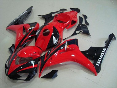 ABS Plástico Honda CBR 1000 RR 06-07 - Rojo Negro