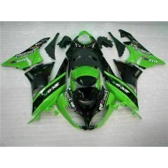 ABS Plástico Kawasaki ZX6R 09-12 - Verde Negro