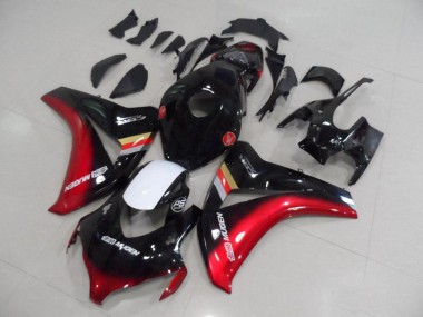 ABS Plásticos Honda CBR 1000 RR 08-11 - Negro Rojo Mugen