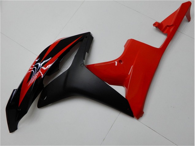 ABS Plásticos Honda CBR 600 RR 07-08 - Negro Rojo