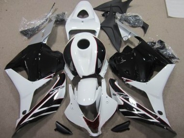 ABS Plásticos Honda CBR 600 RR 09-12 - Negro Blanco