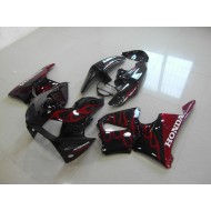 ABS Plásticos Honda CBR 900 RR 919 98-99 - Negro Rojo