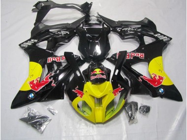 Carenado BMW S1000RR 09-14 - Amarillo Negro RedBull