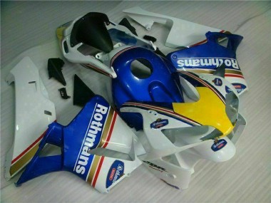 Carenado Honda CBR 600 RR 03-04 - Azul Blanco Rothmans