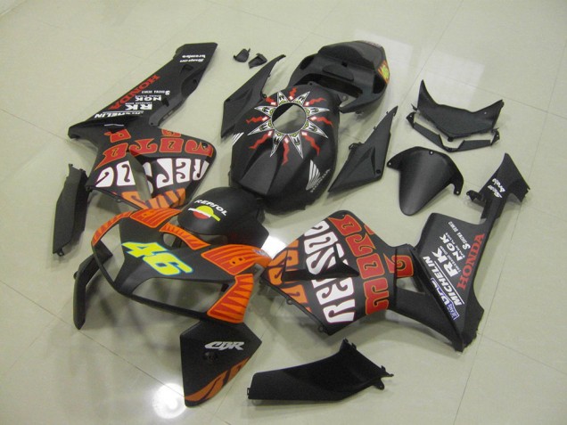 Carenado Honda CBR 600 RR 05-06 - Negro Mate Rossi