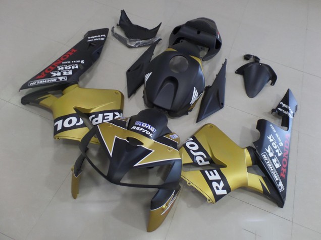 Carenado Honda CBR 600 RR 05-06 - Negro Oro Repsol