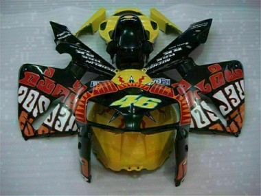 Carenado Honda CBR 600 RR 05-06 - Negro Rojo Amarillo 46