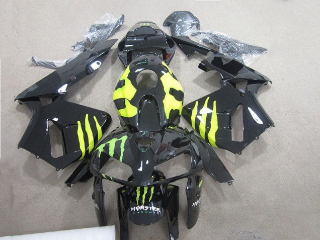 Carenado Honda CBR 600 RR 05-06 - Negro Verde Monster