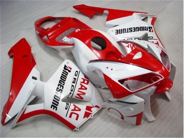 Carenado Honda CBR 600 RR 05-06 - Rojo Blanco