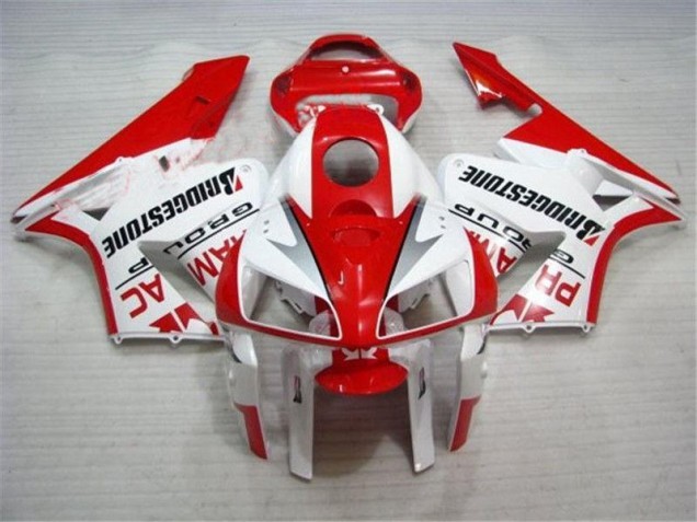 Carenado Honda CBR 600 RR 05-06 - Rojo Blanco