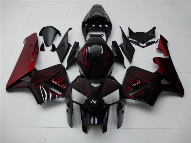 Carenado Honda CBR 600 RR 05-06 - Rojo Llama Negro