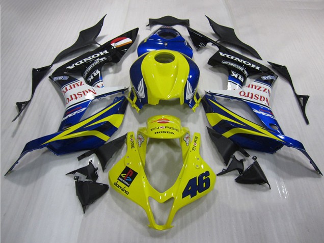 Carenado Honda CBR 600 RR 07-08 - Amarillo Azul 46