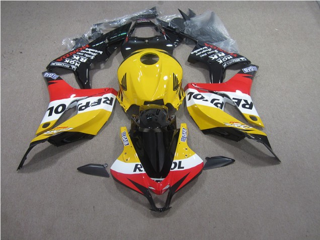 Carenado Honda CBR 600 RR 07-08 - Amarillo Rojo Negro Repsol