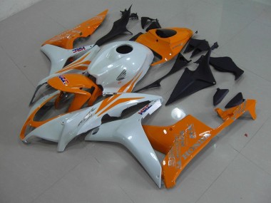 Carenado Honda CBR 600 RR 07-08 - Blanco Perla Naranja