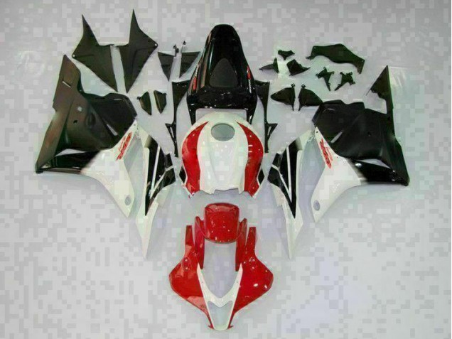 Carenado Honda CBR 600 RR 09-12 - Blanco Negro Rojo