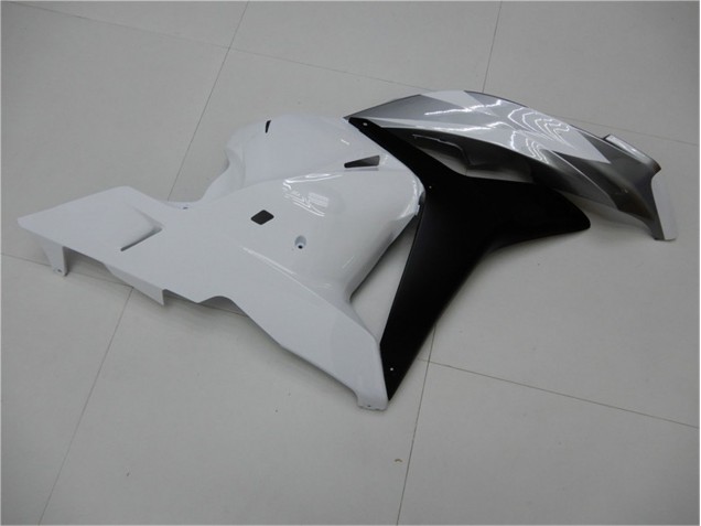 Carenado Honda CBR 600 RR 09-12 - Blanco Plata Negro