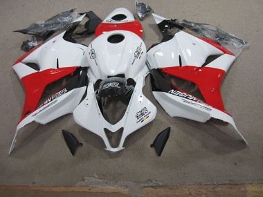 Carenado Honda CBR 600 RR 09-12 - Blanco Rojo