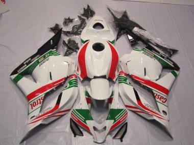 Carenado Honda CBR 600 RR 09-12 - Blanco Verde Rojo