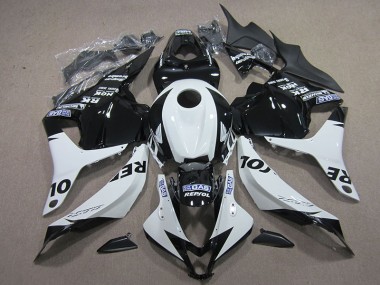 Carenado Honda CBR 600 RR 09-12 - Negro Blanco Repsol