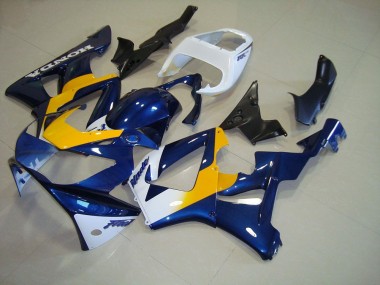 Carenado Honda CBR 900 RR 929 00-01 - Oscuro Azul Amarillo Blanco