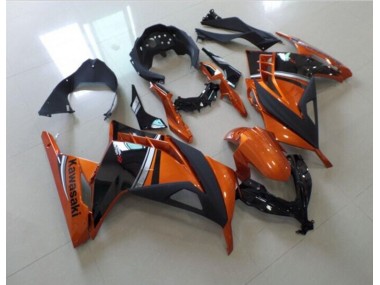 Carenado Kawasaki ZX 300R 13-16 - Negro Naranja