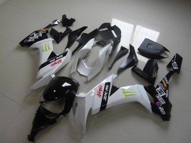 Carenado Kawasaki ZX10R 08-10 - Blanco Monster