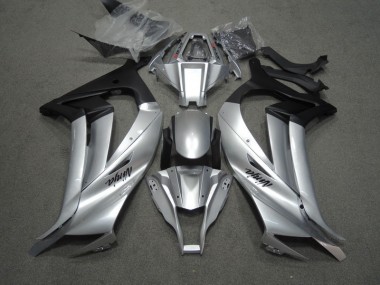 Carenado Kawasaki ZX10R 11-15 - Plata Negro Ninja