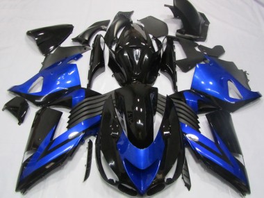 Carenado Kawasaki ZX14R ZZR 1400 06-11 - Azul Negro