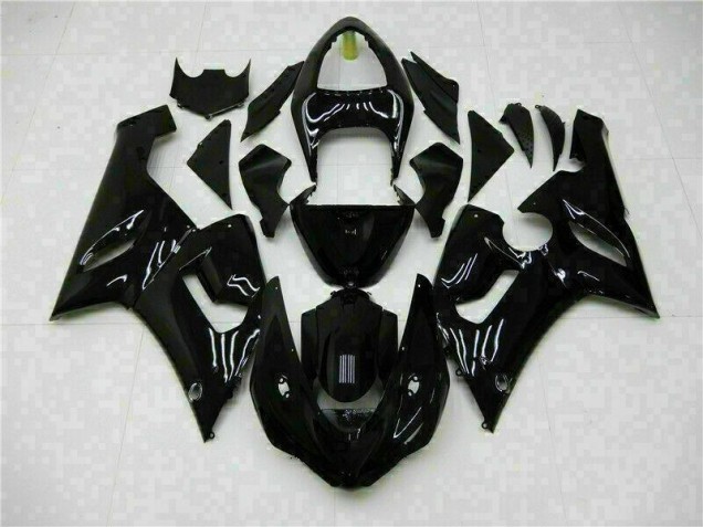 Carenado Kawasaki ZX6R 05-06 - Brillante Negro