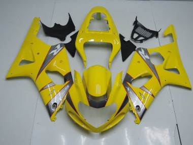 Carenado Suzuki GSXR 1000 K1 00-02 - Amarillo & Gris