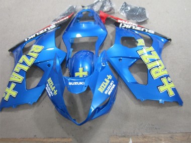 Carenado Suzuki GSXR 1000 K3 03-04 - Azul Amarillo Rizla