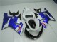 Carenado Suzuki GSXR 600 / 750 K1 K2 K3 01-03 - Blanco Azul