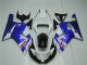 Carenado Suzuki GSXR 600 / 750 K1 K2 K3 01-03 - Blanco Azul