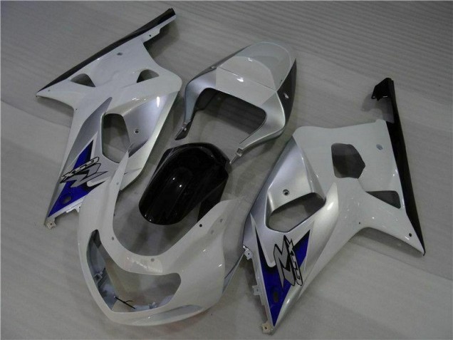 Carenado Suzuki GSXR 600 / 750 K1 K2 K3 01-03 - Blanco Plata