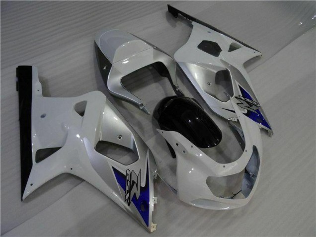 Carenado Suzuki GSXR 600 / 750 K1 K2 K3 01-03 - Blanco Plata